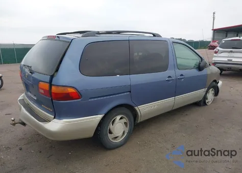 2000 Toyota Sienna Xle из США, поврежденный, VIN 4T3ZF13C8YU213416